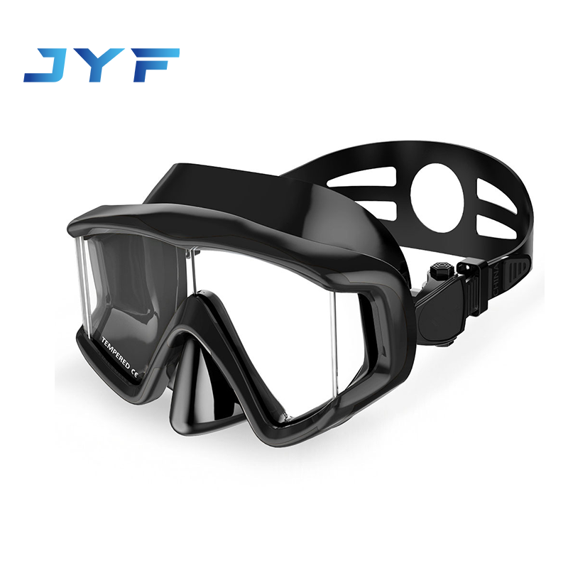 Adult high-end three-window diving mask