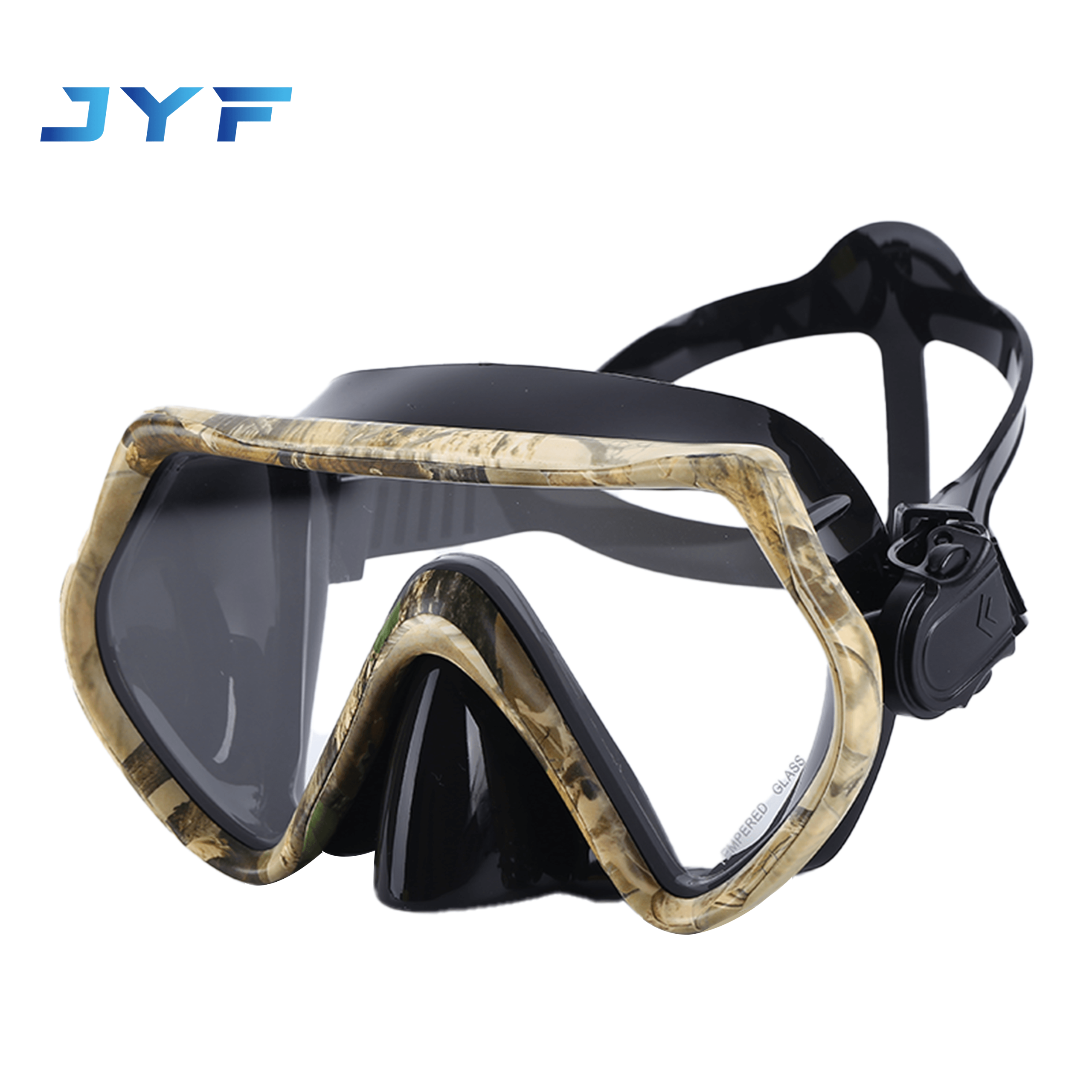 Classic adult large frame HD diving mask