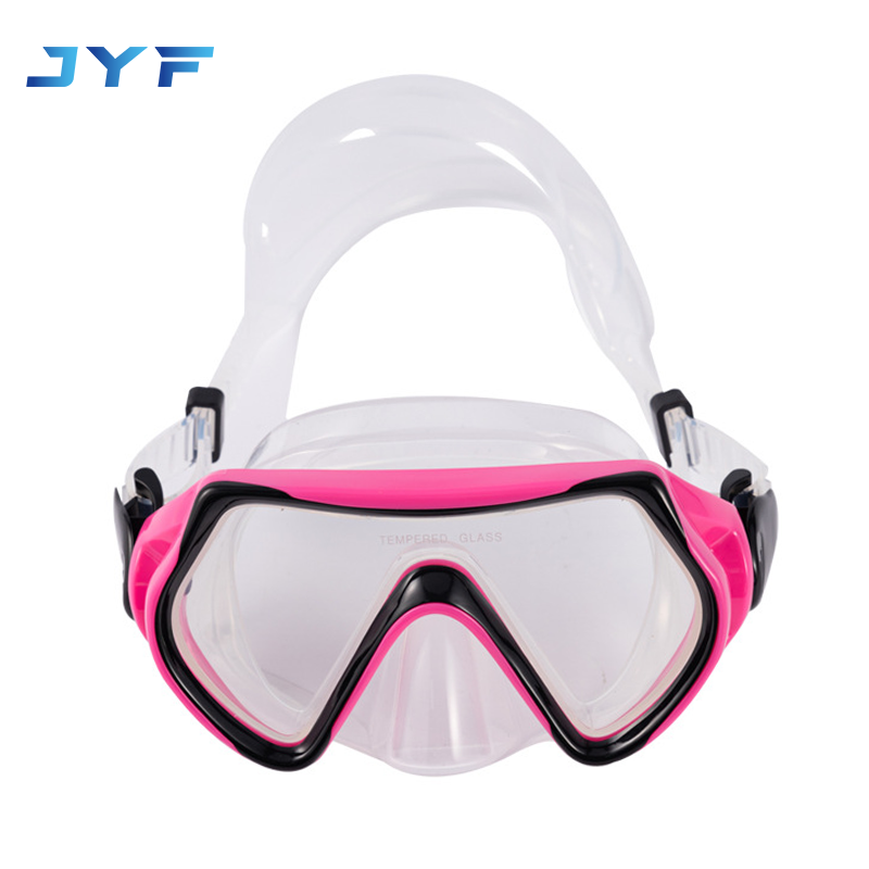 Kids HD transparent freediving mask