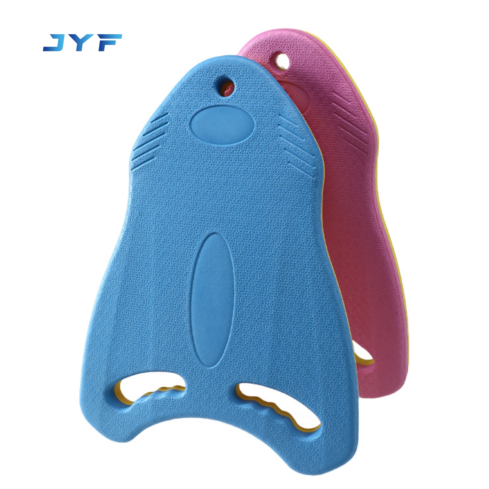 Hot-pressing flying fish kickboard