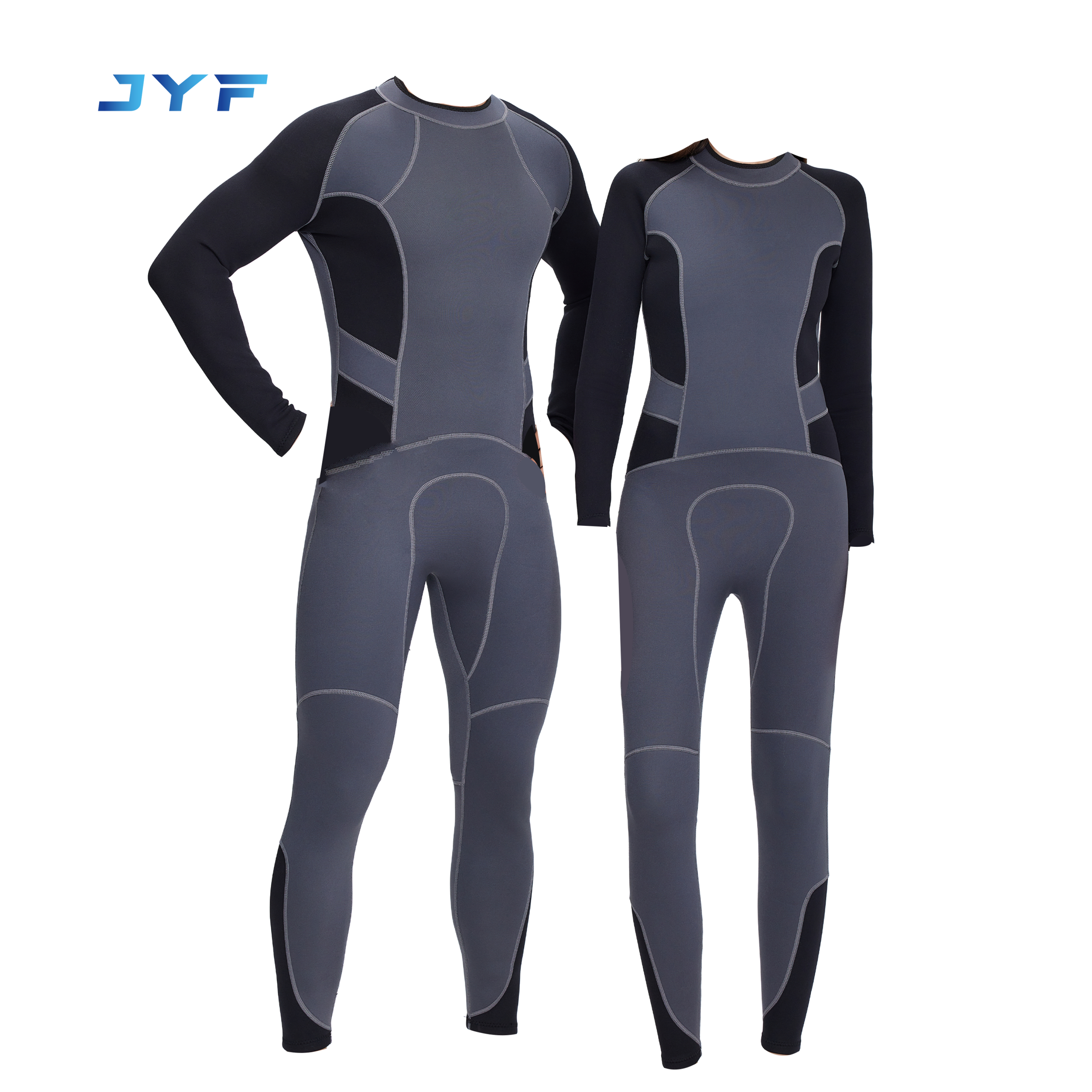 Couple-style men’s and women’s one-piece wetsuit