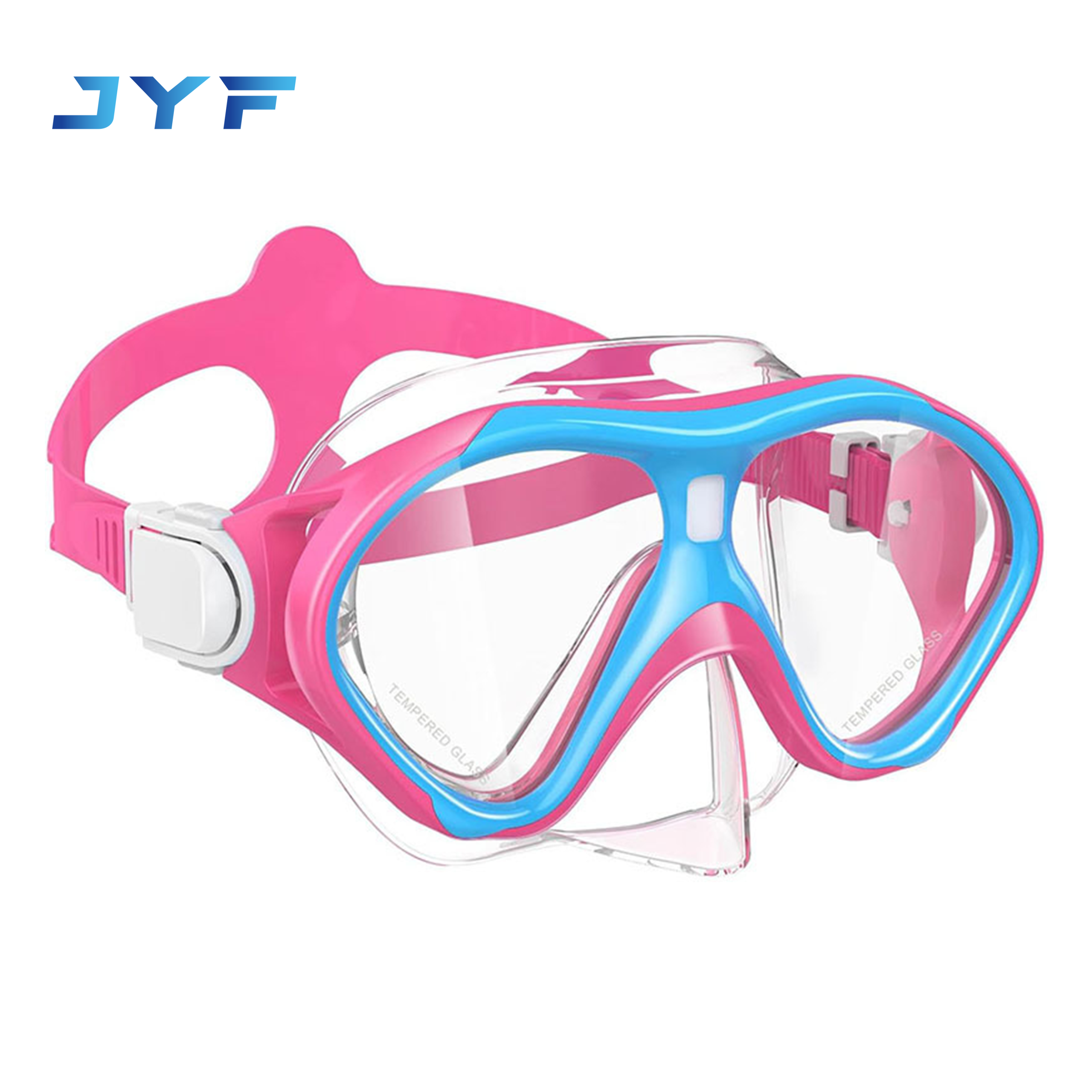 Kids teenagers luminous at night diving mask