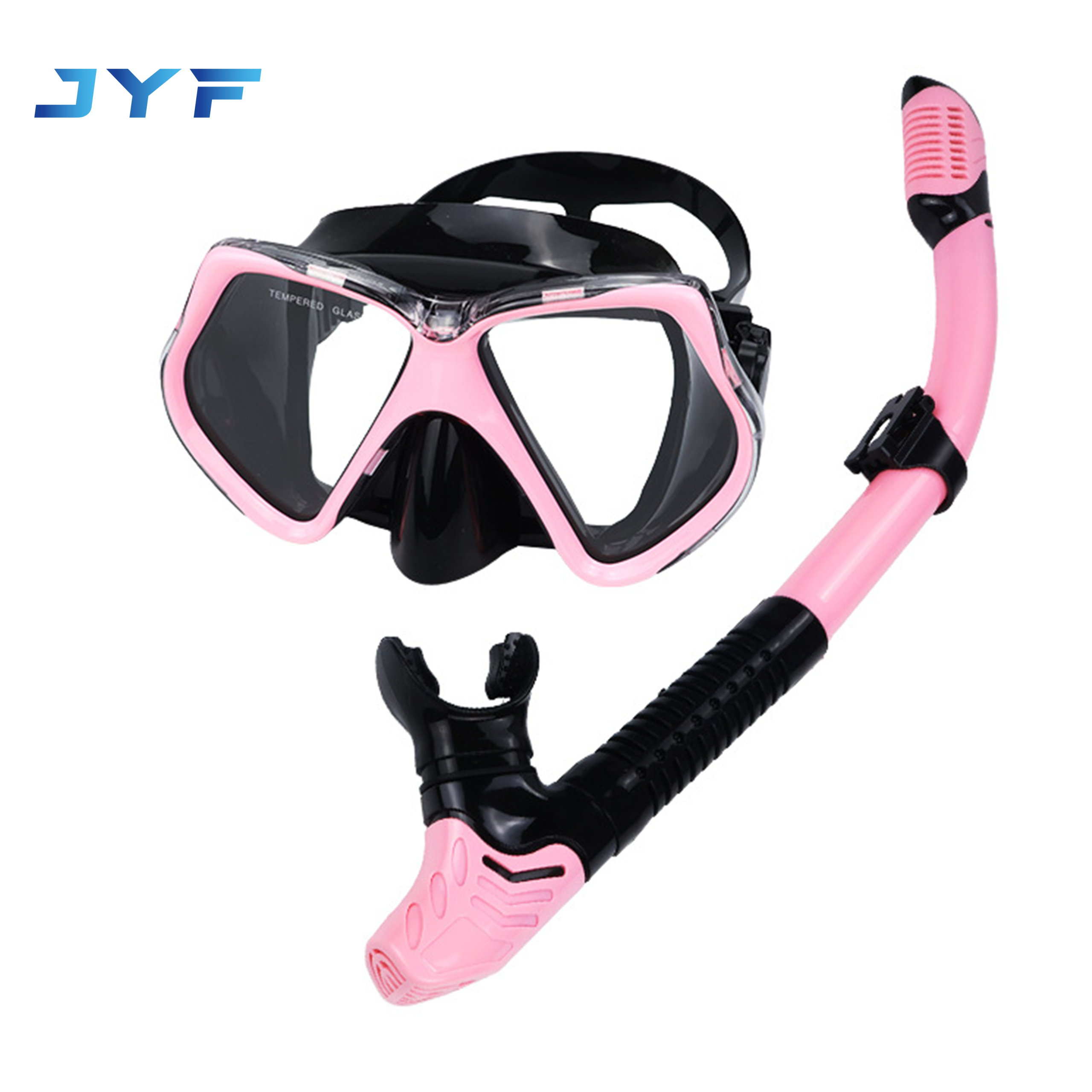 Adult diving mask snorkel two piece set