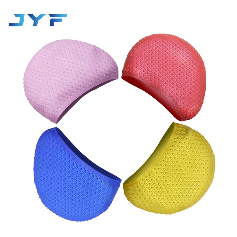 Drop shape swimming cap