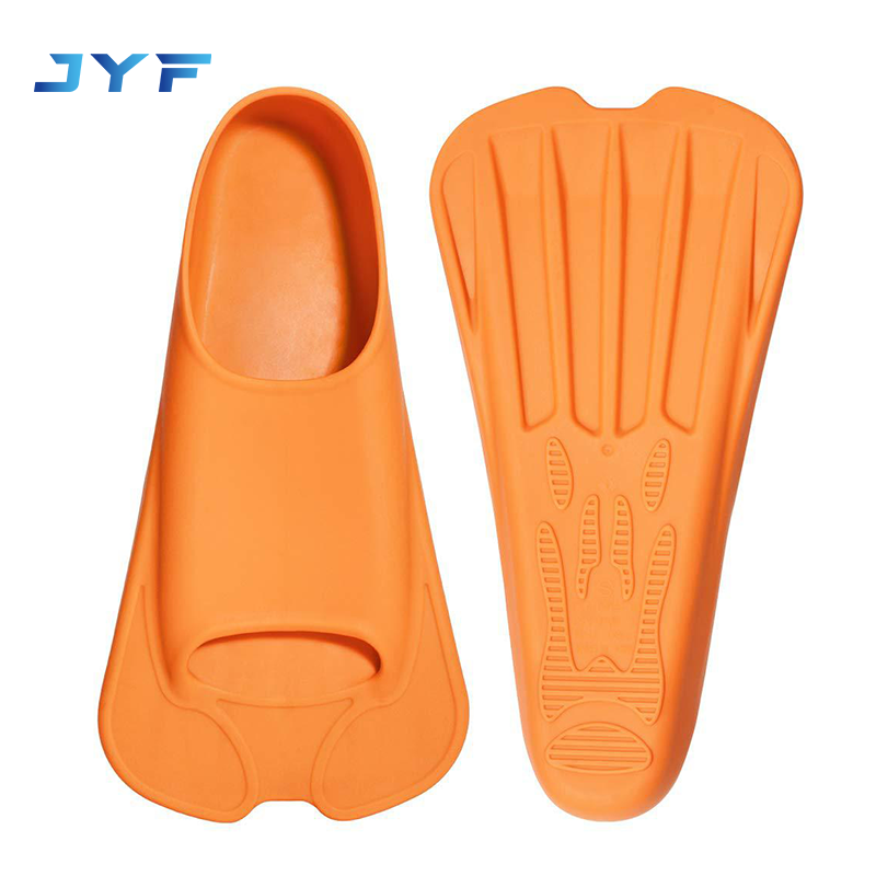 Adult kids free diving swim pack foot style short fins