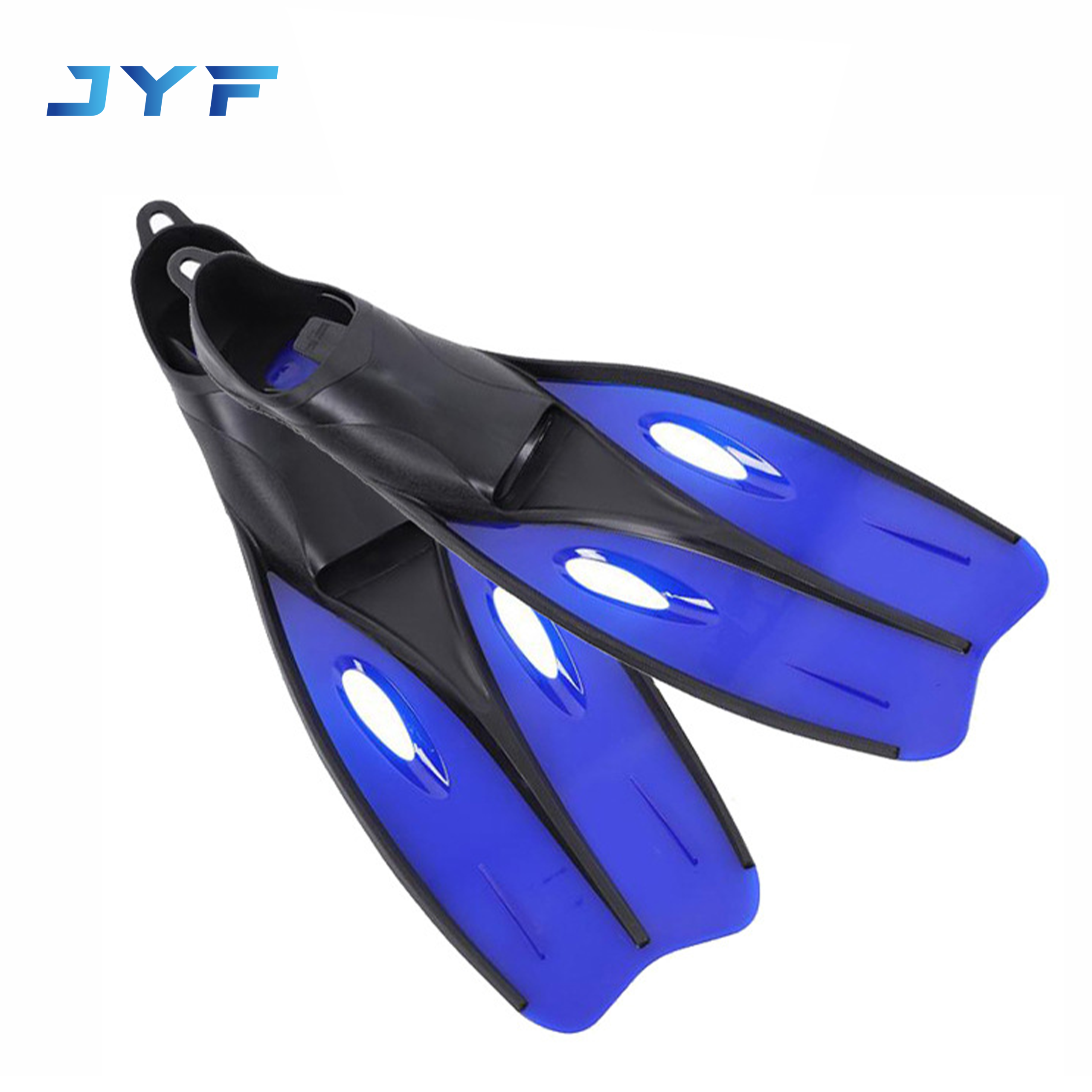 Foot covering assisted swimming long fins