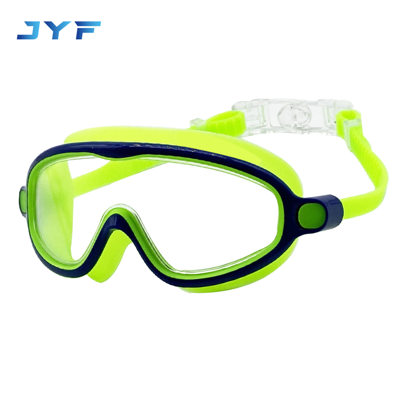 Kids large frame swimming goggles