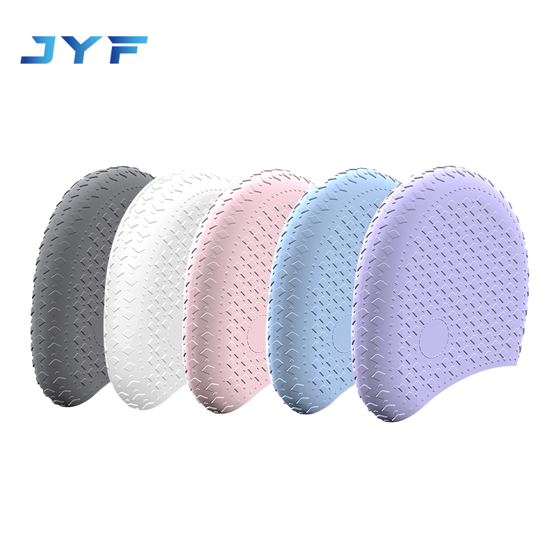 Lattice shape swimming cap