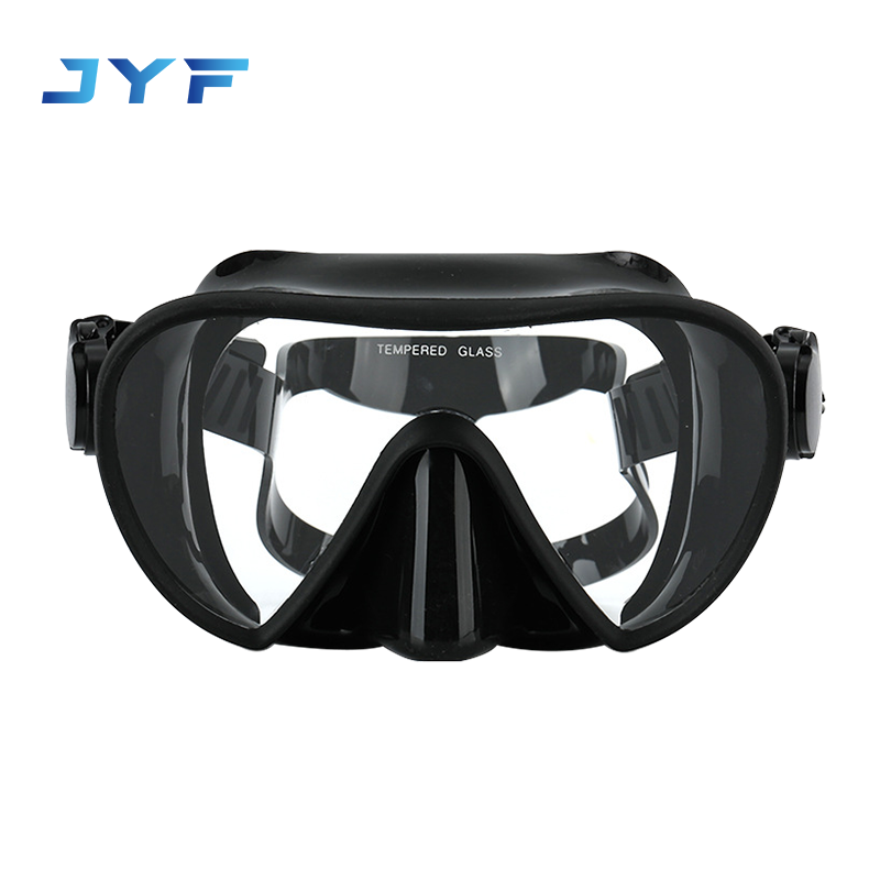 Adult large view low volume diving mask