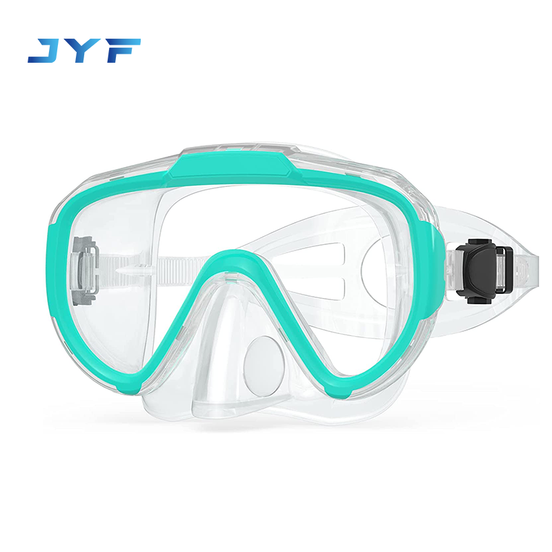 Adult HD tempered glass diving mask