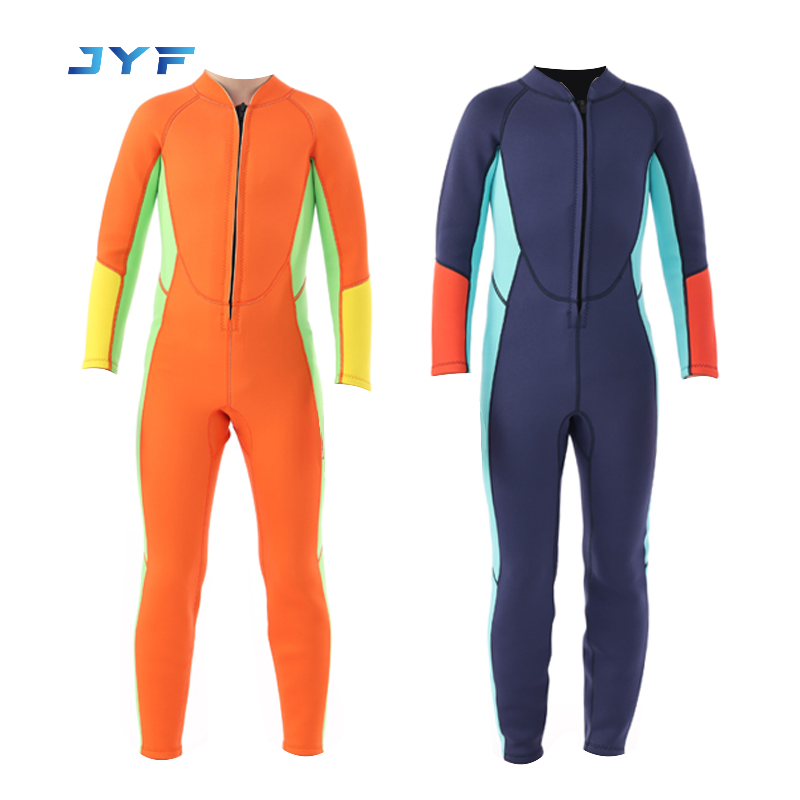 Kids one-piece front opening wetsuit