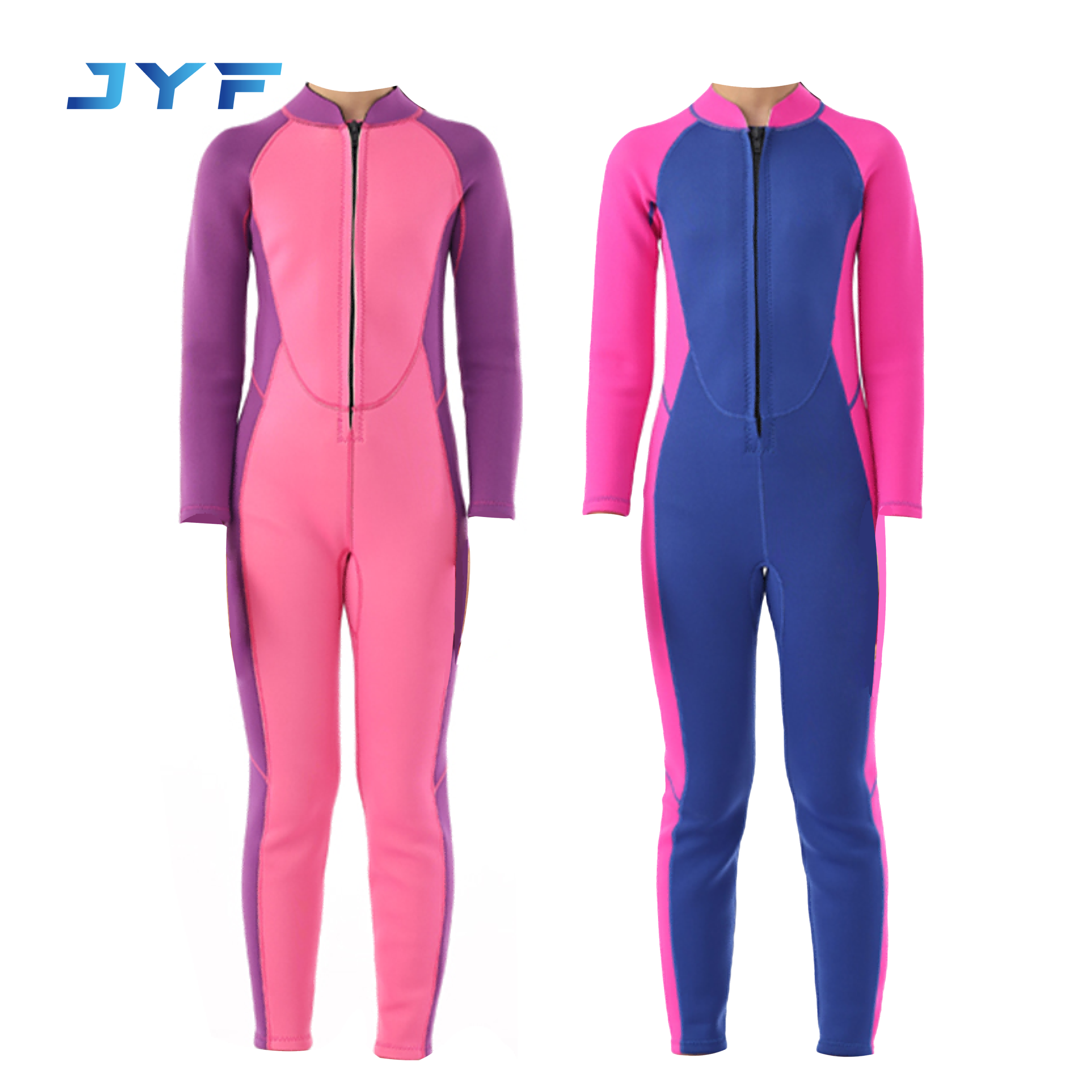 Kids one-piece front opening wetsuit