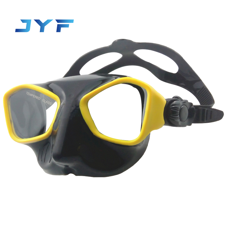 Adult unibody diving mask