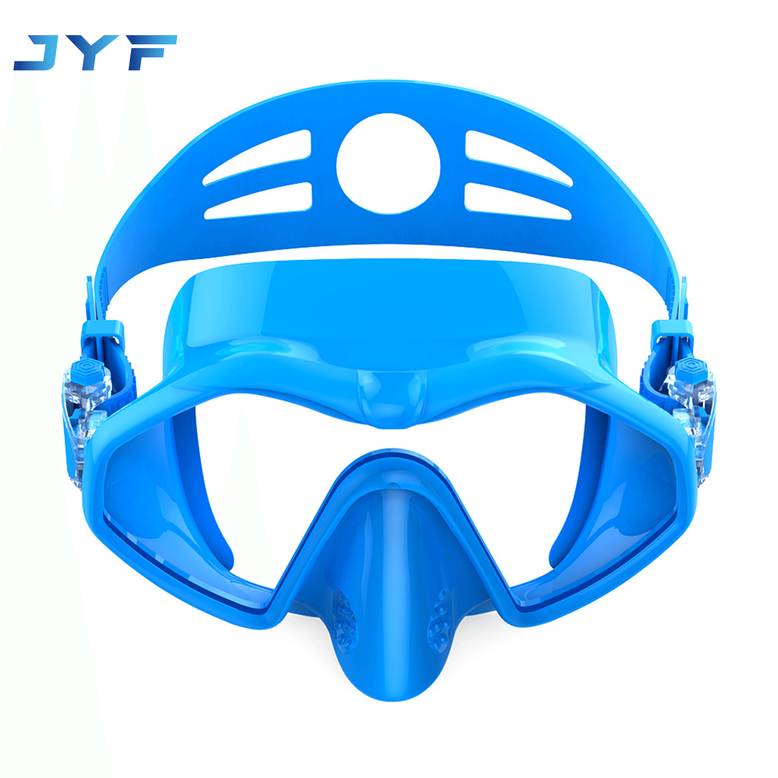 New style adult deep diving integrated diving mask