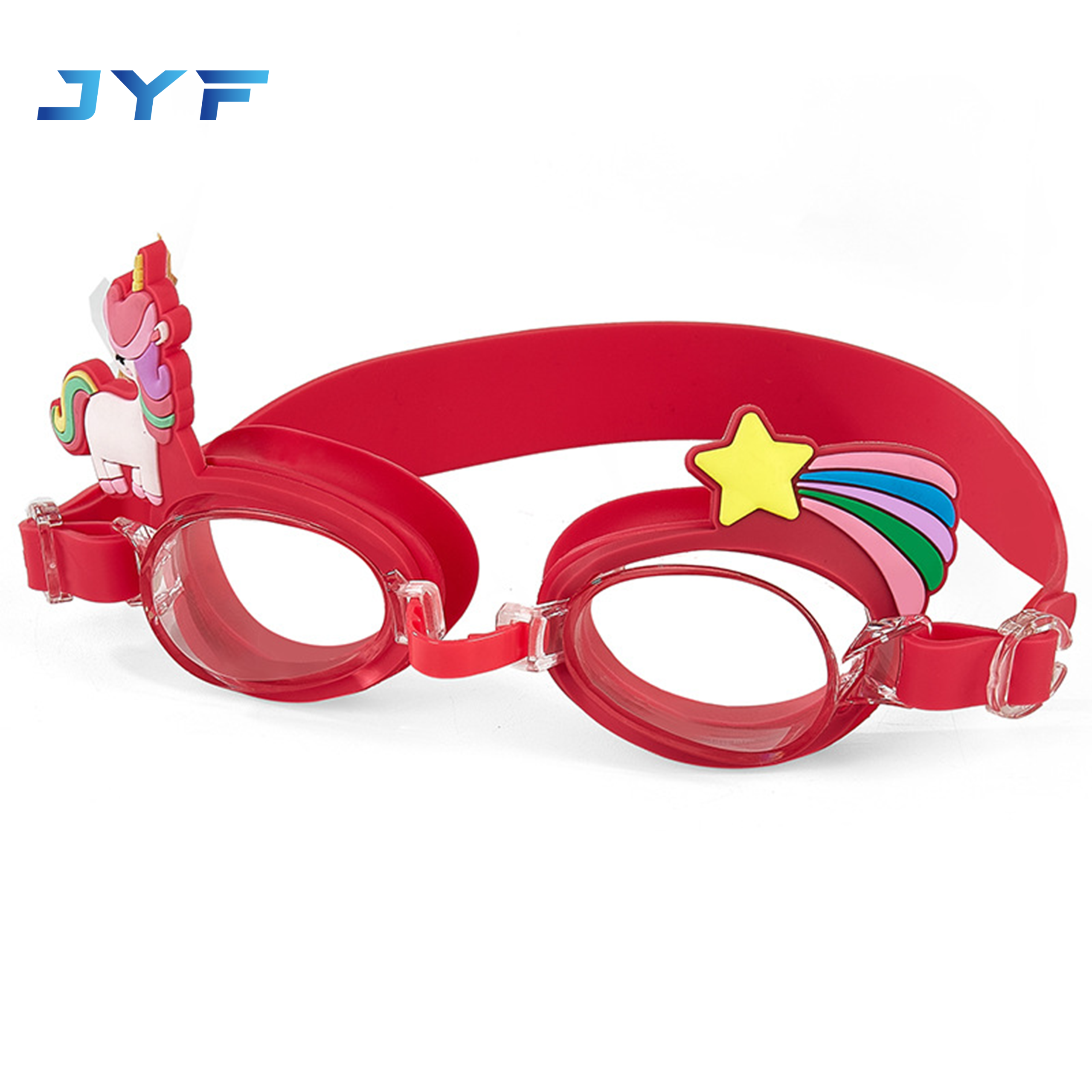 Kids cartoon animal character swimming goggles