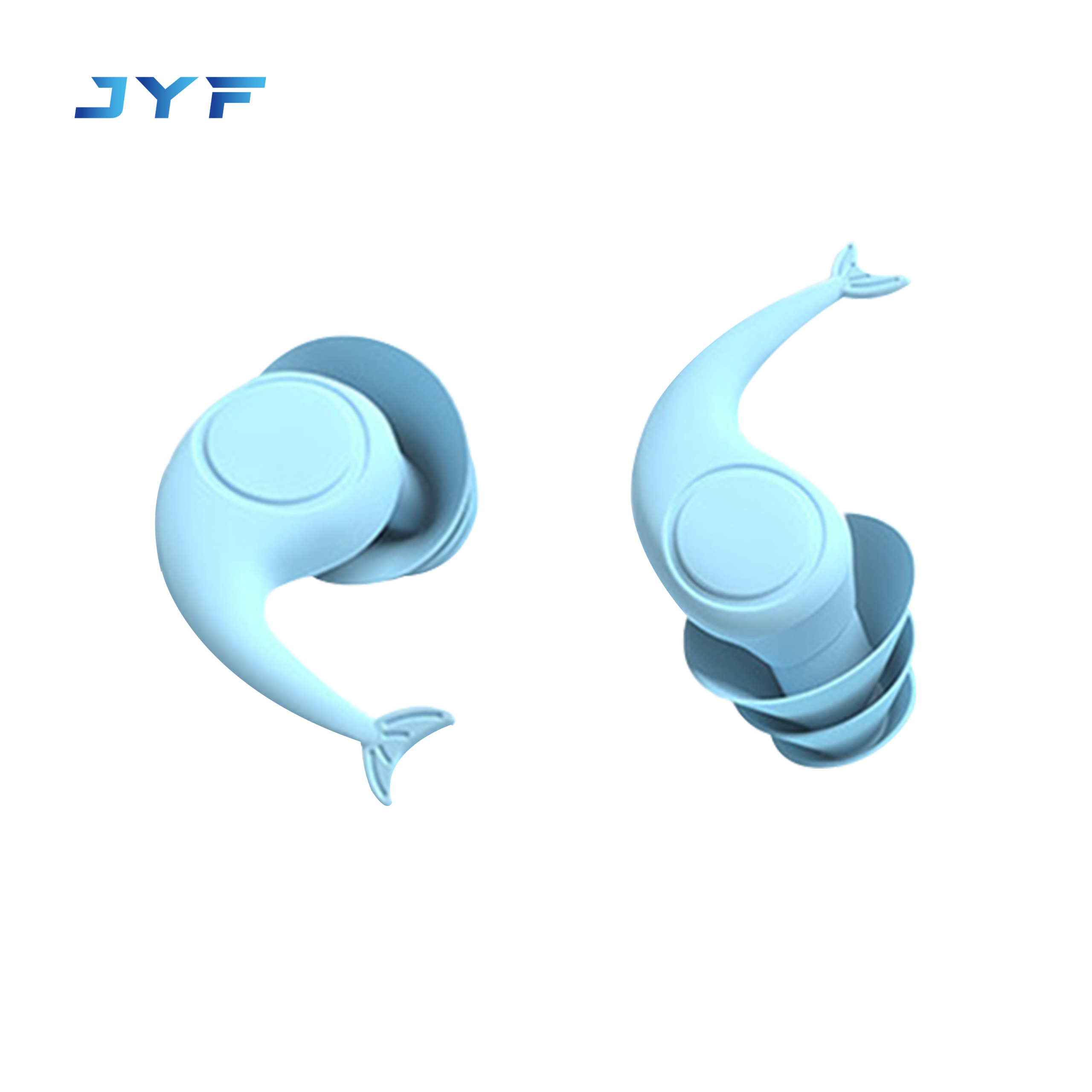 Fishtail earplugs