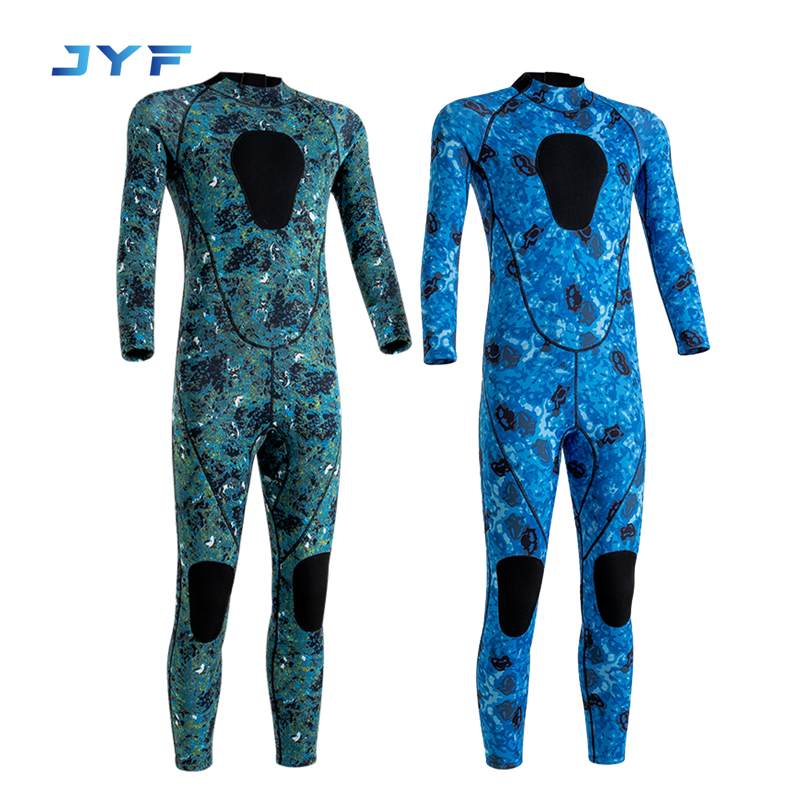 Men’s camouflage one-piece wetsuit
