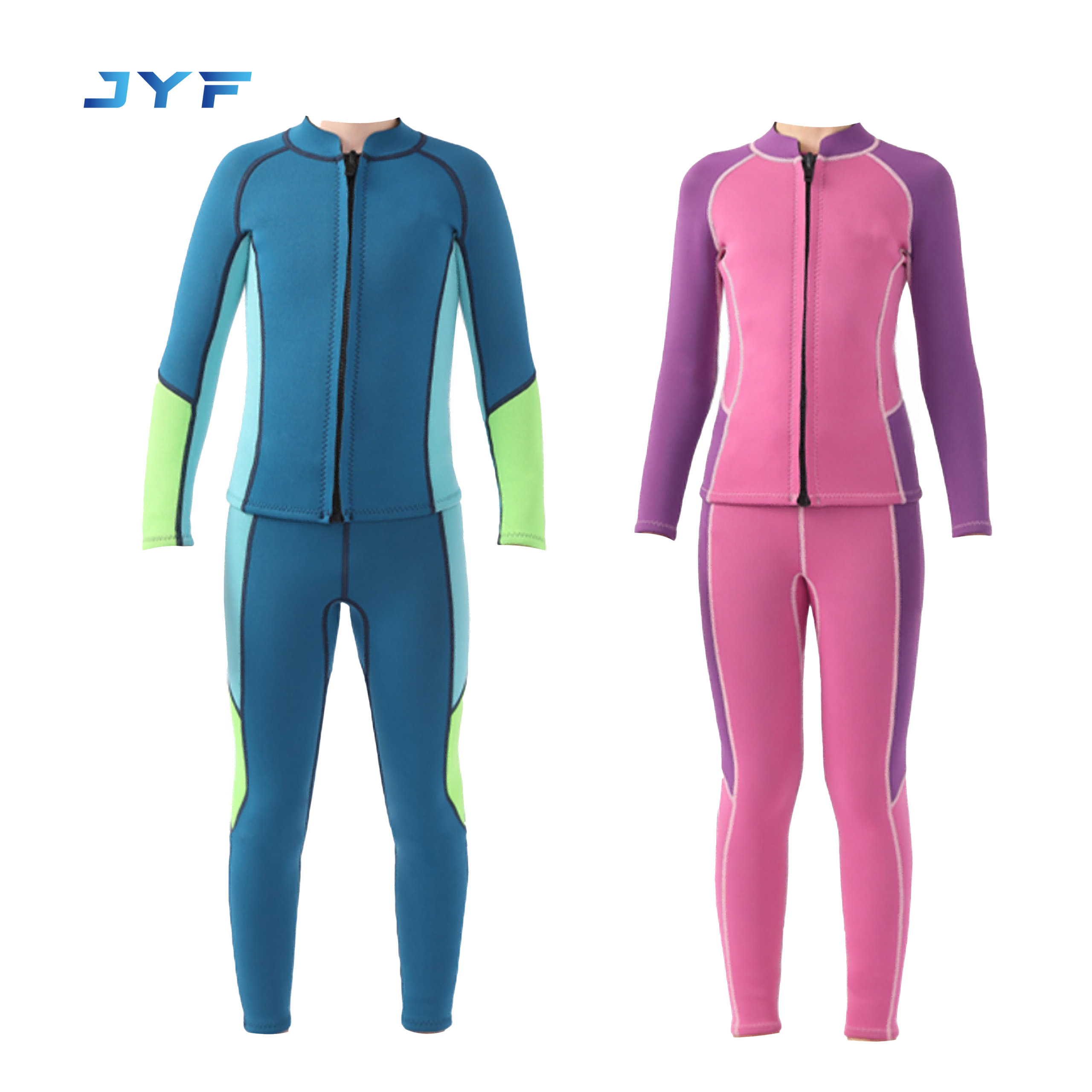 Kids two-piece wetsuit set