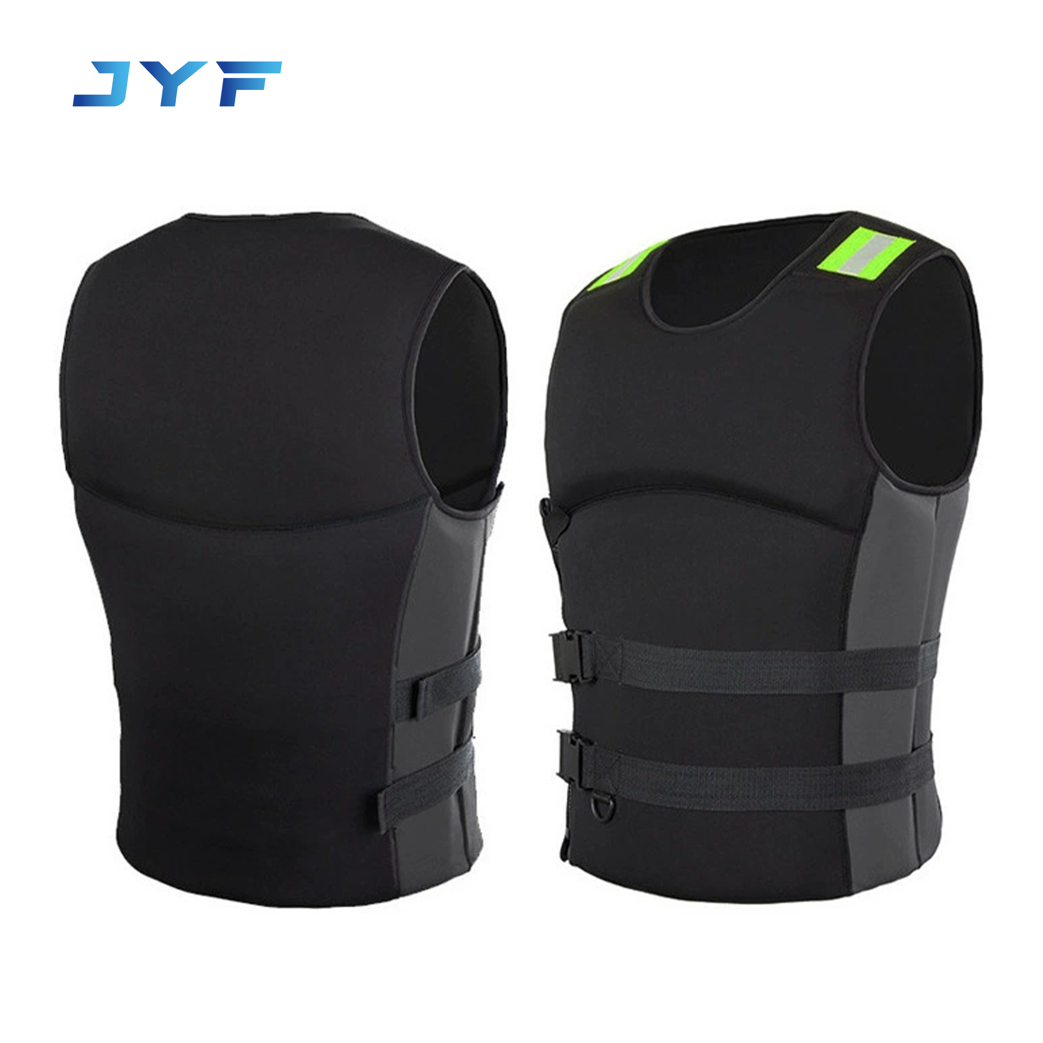 black life jacket