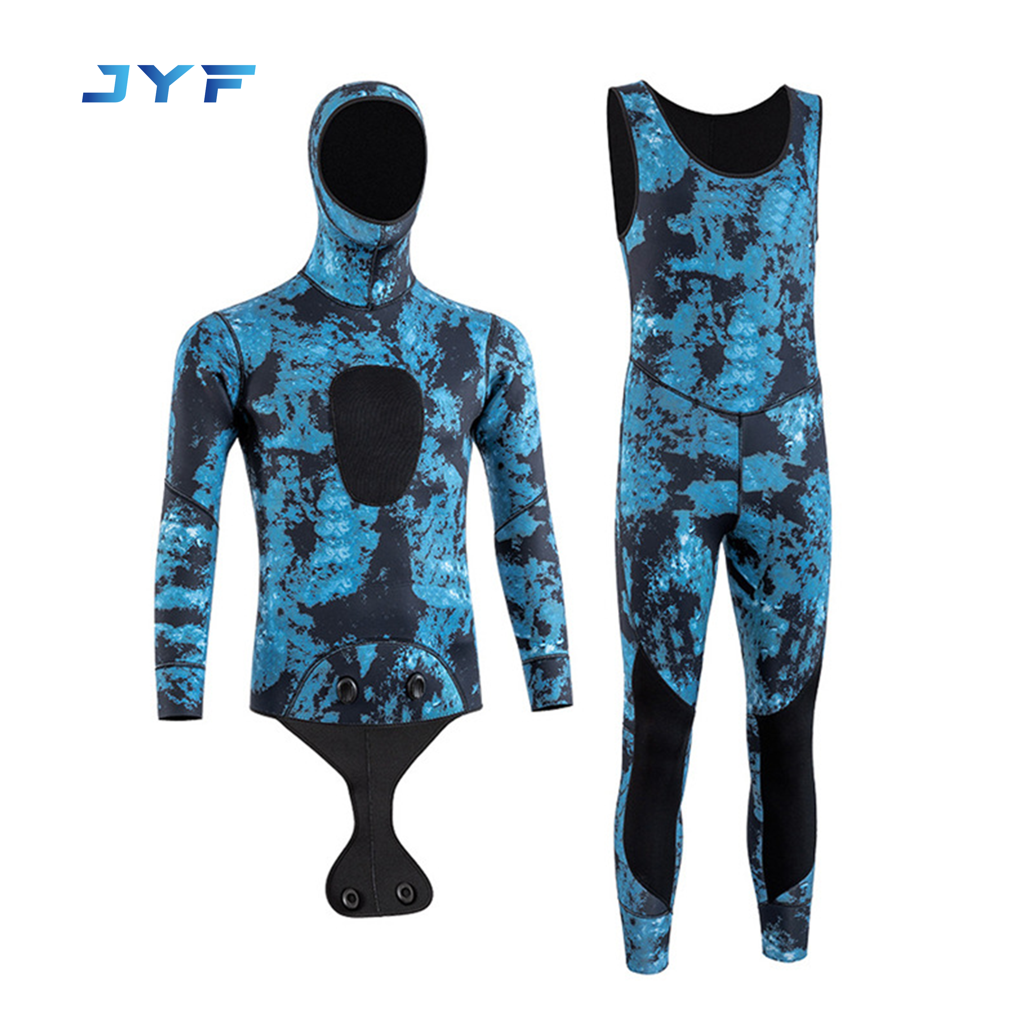 two piece wetsuit