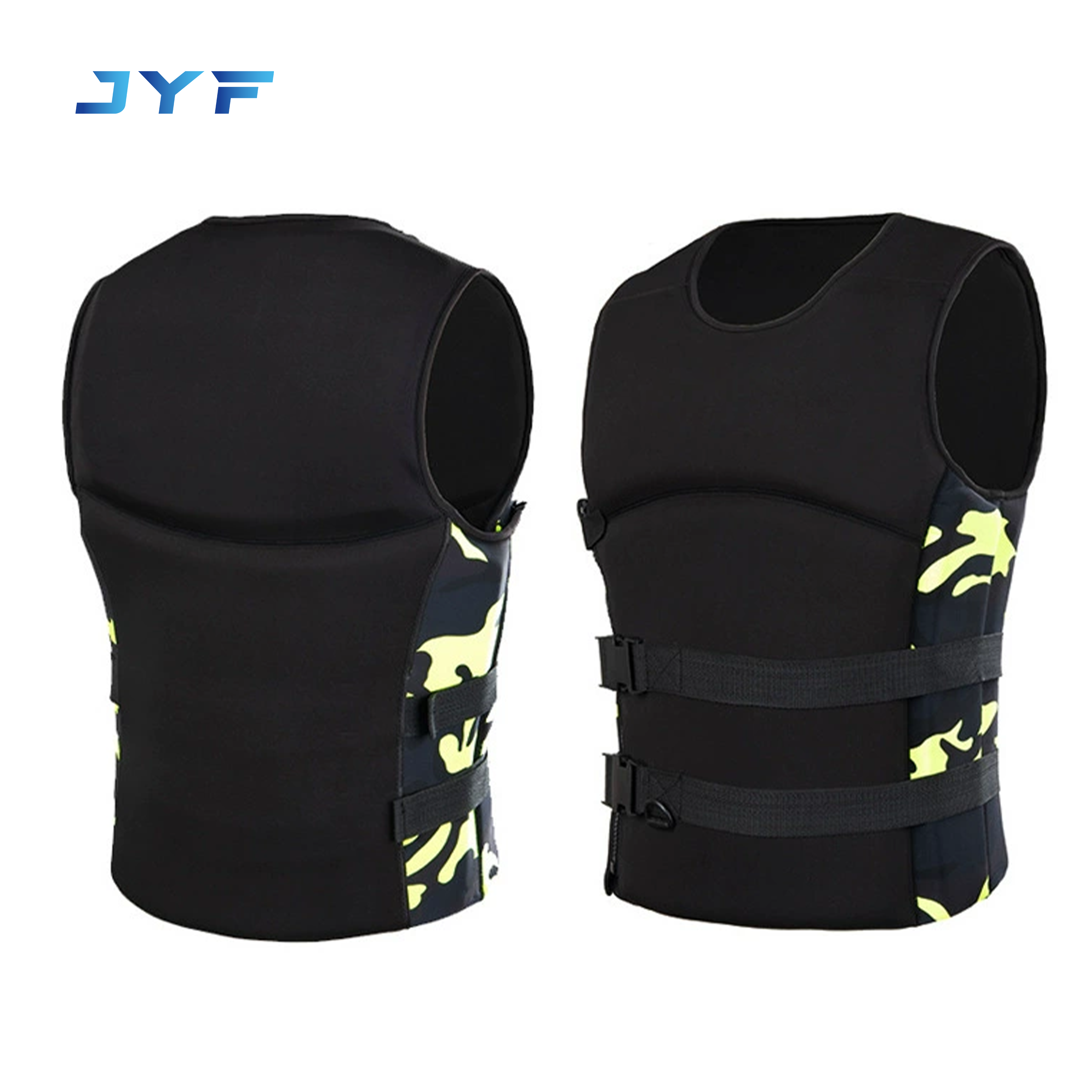 yellow life jacket